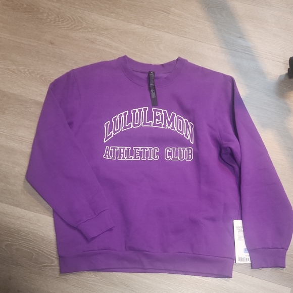 Lululemon Athletica Bold Purple Crewneck NWT - Picture 1 of 5